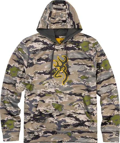 BROWNING TECH HOODIE LS OVIX - LARGE - Image 2
