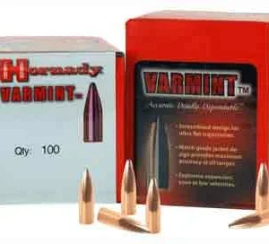 HORNADY BULLETS 22 CAL .224 - 55GR JSP 100CT 40BX/CS
