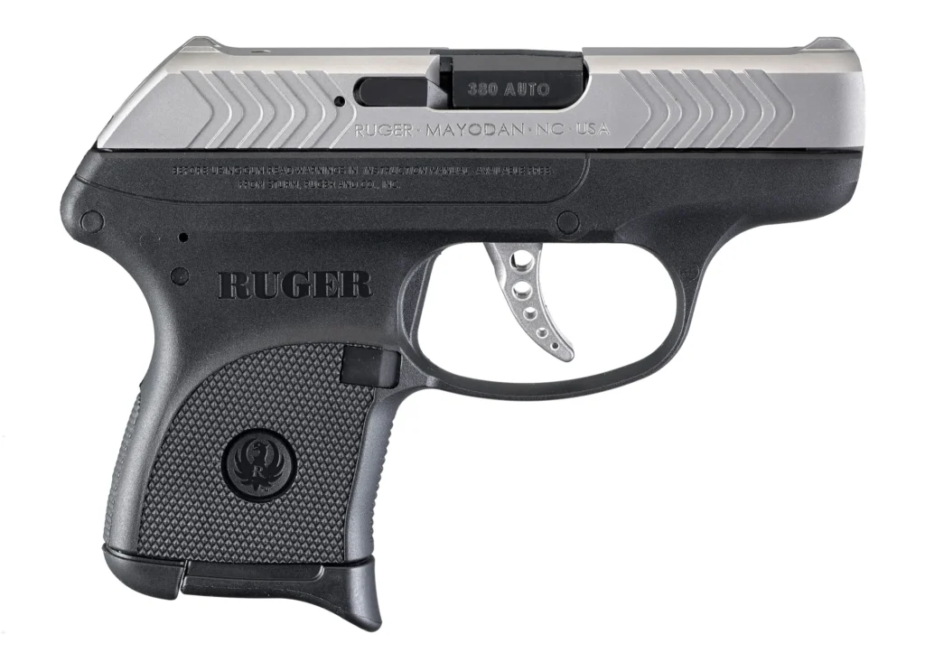 RUGER LCP 380ACP SS/BLK 6+1